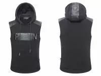 2018 philipp plein sweat chunta sans manches hoodie